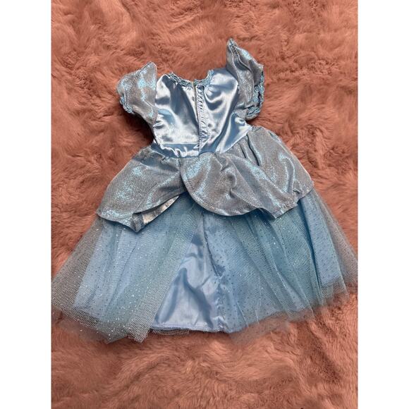 Set 2 My Disney Girl Doll Dresses Cinderella & Aurora Style Blue/Pink 18” - Picture 3 of 7